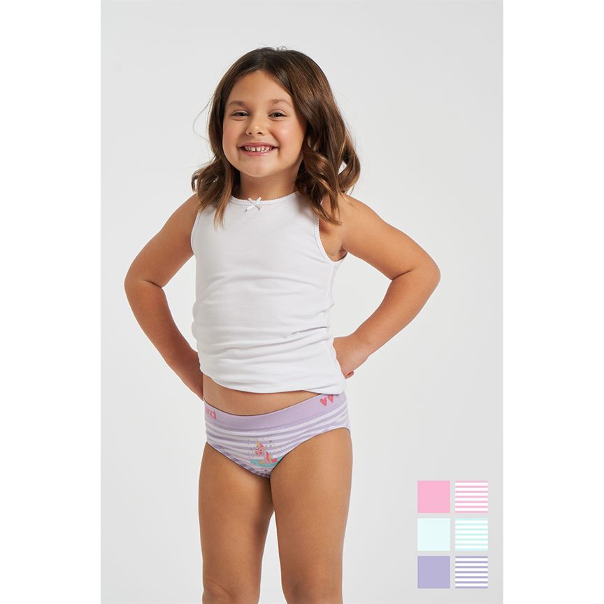 Pack 2 braguitas tipo culotte niña-414--Pack de 2